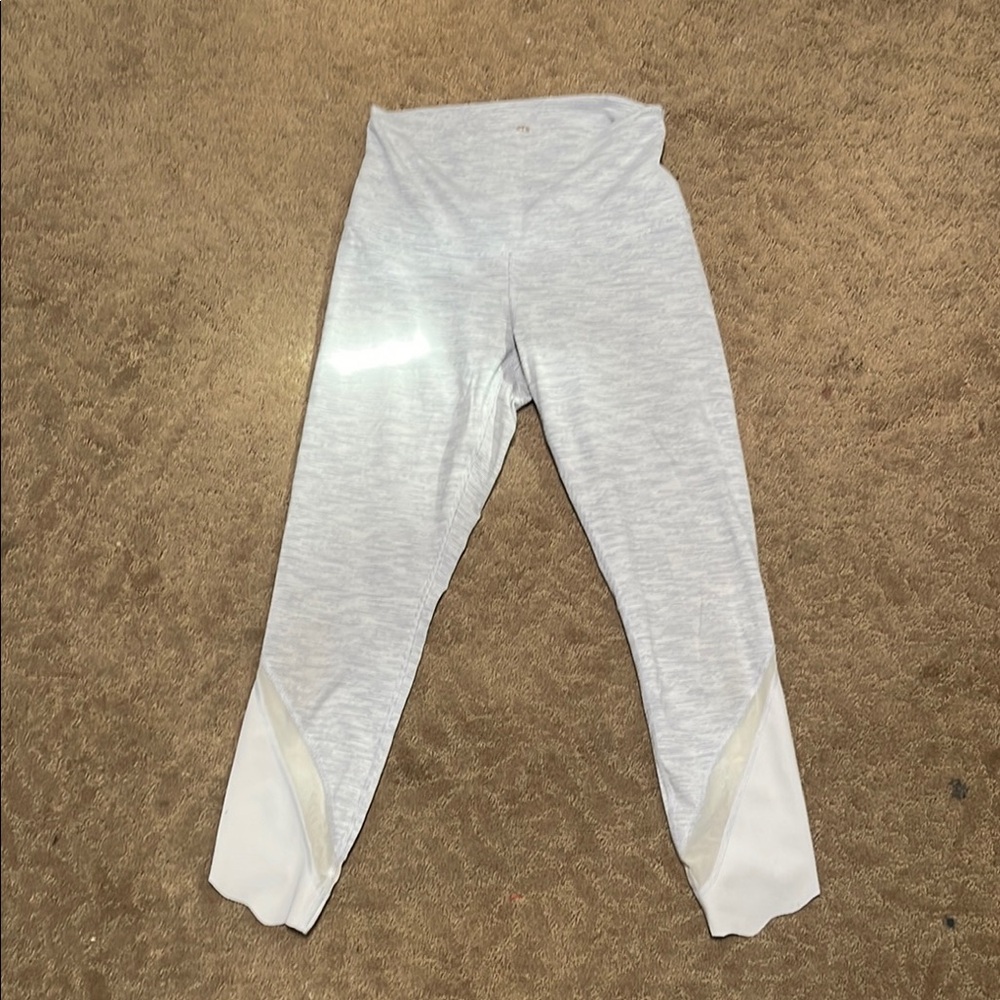 Lululemon Crop Gray Leggings